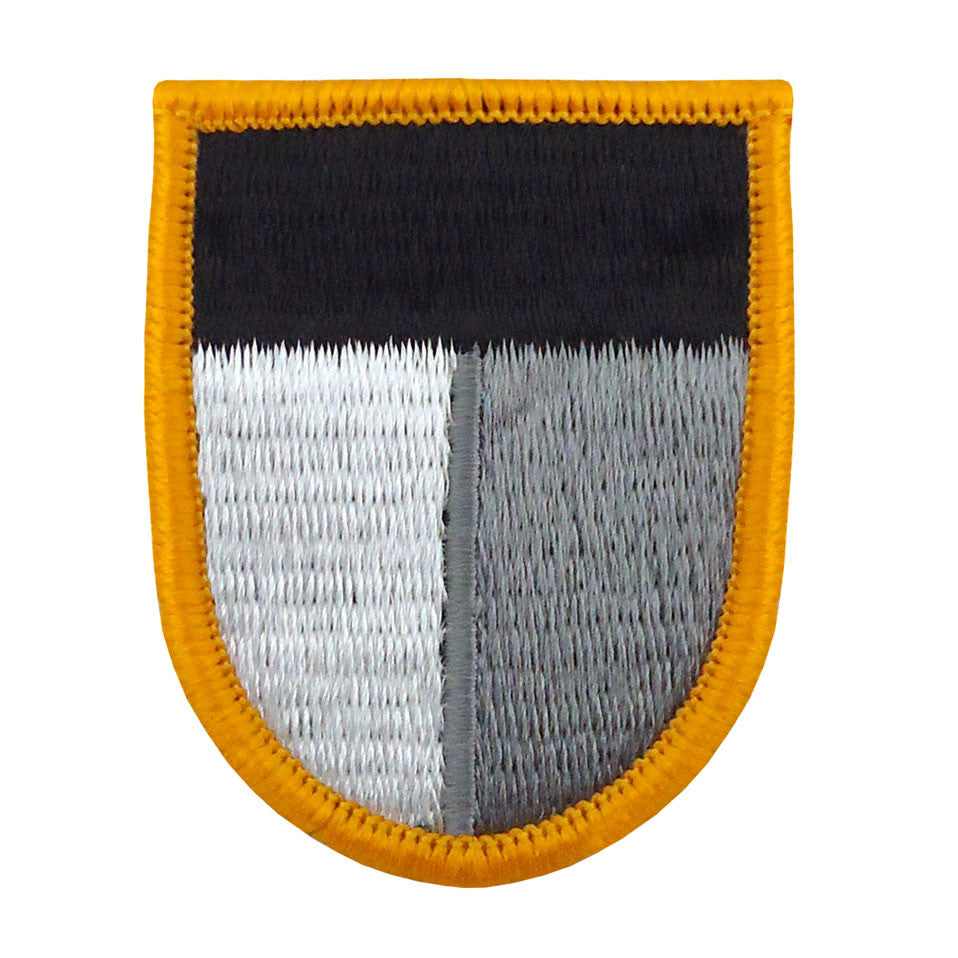 U.S. Army JFK Special Warfare Center Beret Flash Patches and Service Stripes 