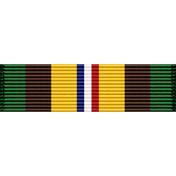 Indiana National Guard OCONUS Service Thin Ribbon Ribbons 