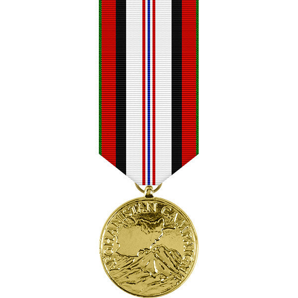 Afghanistan Campaign Anodized Miniature Medal Military Medals 