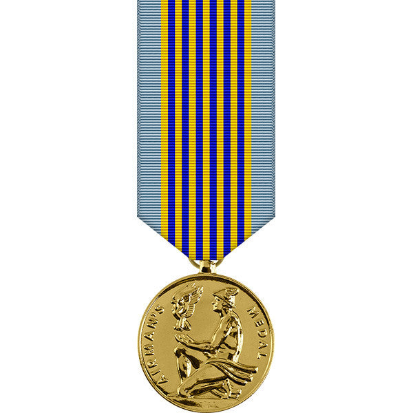 Airmans Anodized Miniature Medal for Heroism Military Medals 