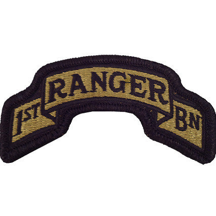 1st Battalion - 75th Ranger Regiment MultiCam (OCP) Patch Patches and Service Stripes 