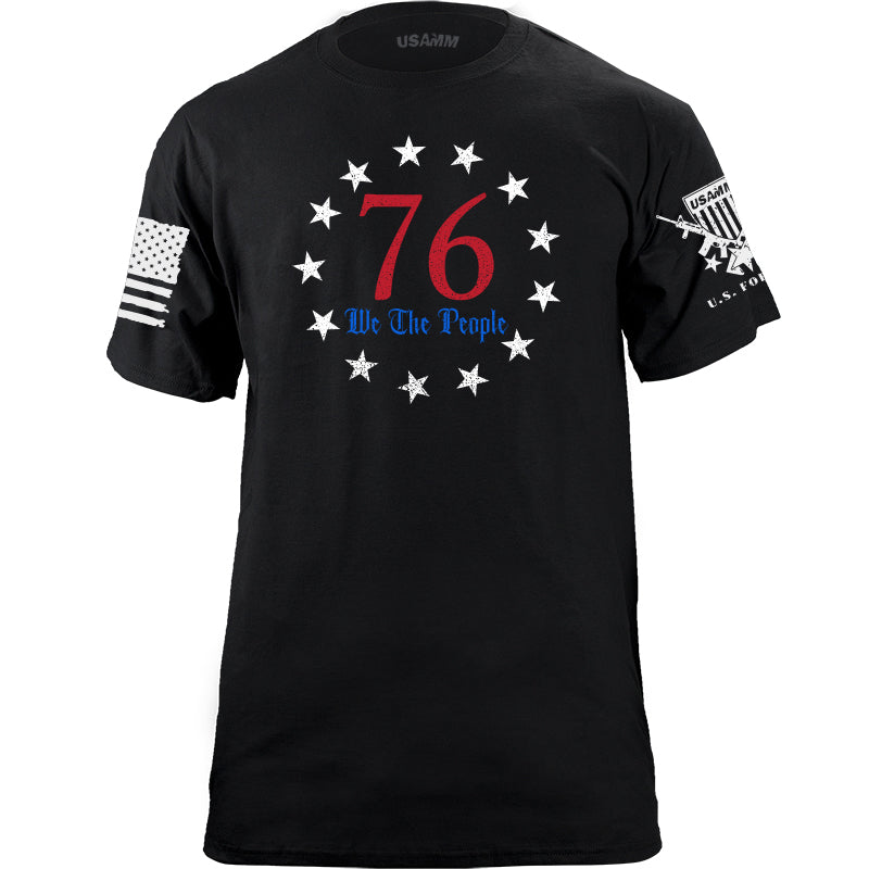 76 We The People Circle Tshirt Shirts YFS.3.032.1.BKT.1