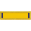 New Jersey National Guard Governor's Unit Award Thin Ribbon with Gold USAF Frame Ribbons 