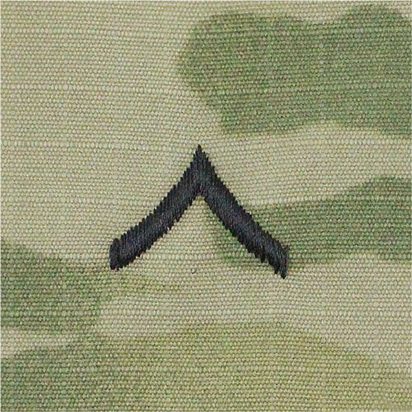 Army OCP Sew-On Patrol Cap Rank - Officer and Enlisted Rank 80035