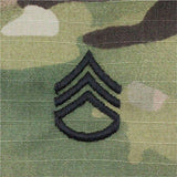 Army OCP Sew-On Patrol Cap Rank - Officer and Enlisted Rank 80119