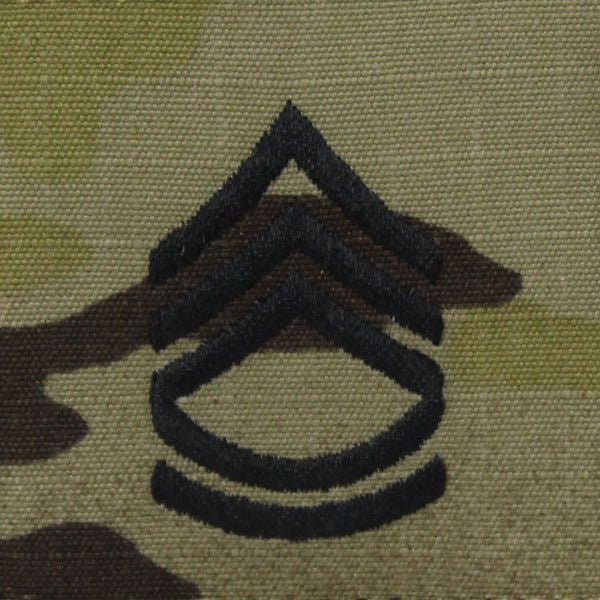 Army OCP Sew-On Patrol Cap Rank - Officer and Enlisted Rank 80120