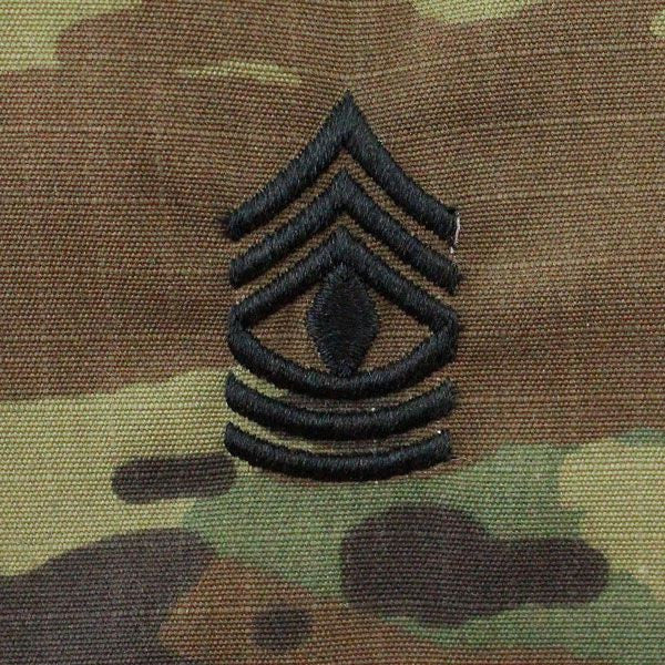 Army OCP Sew-On Patrol Cap Rank - Officer and Enlisted Rank 80122