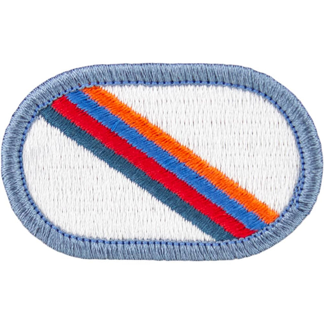 101st Airborne Division 3rd Brigade Special Troops Battalion Oval Patches and Service Stripes 