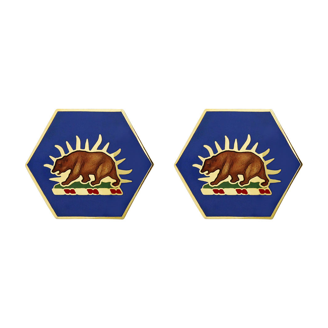 California National Guard Unit Crest (No Motto) Army Unit Crests 