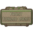 Front Toward Enemy Claymore MultiCam (OCP) Patch Morale Patches 80346