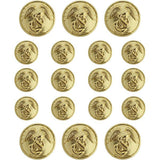 Marine Corps Dress Uniform Button Set - Eagle, Globe and Anchor Dress Uniform Accessories 80415