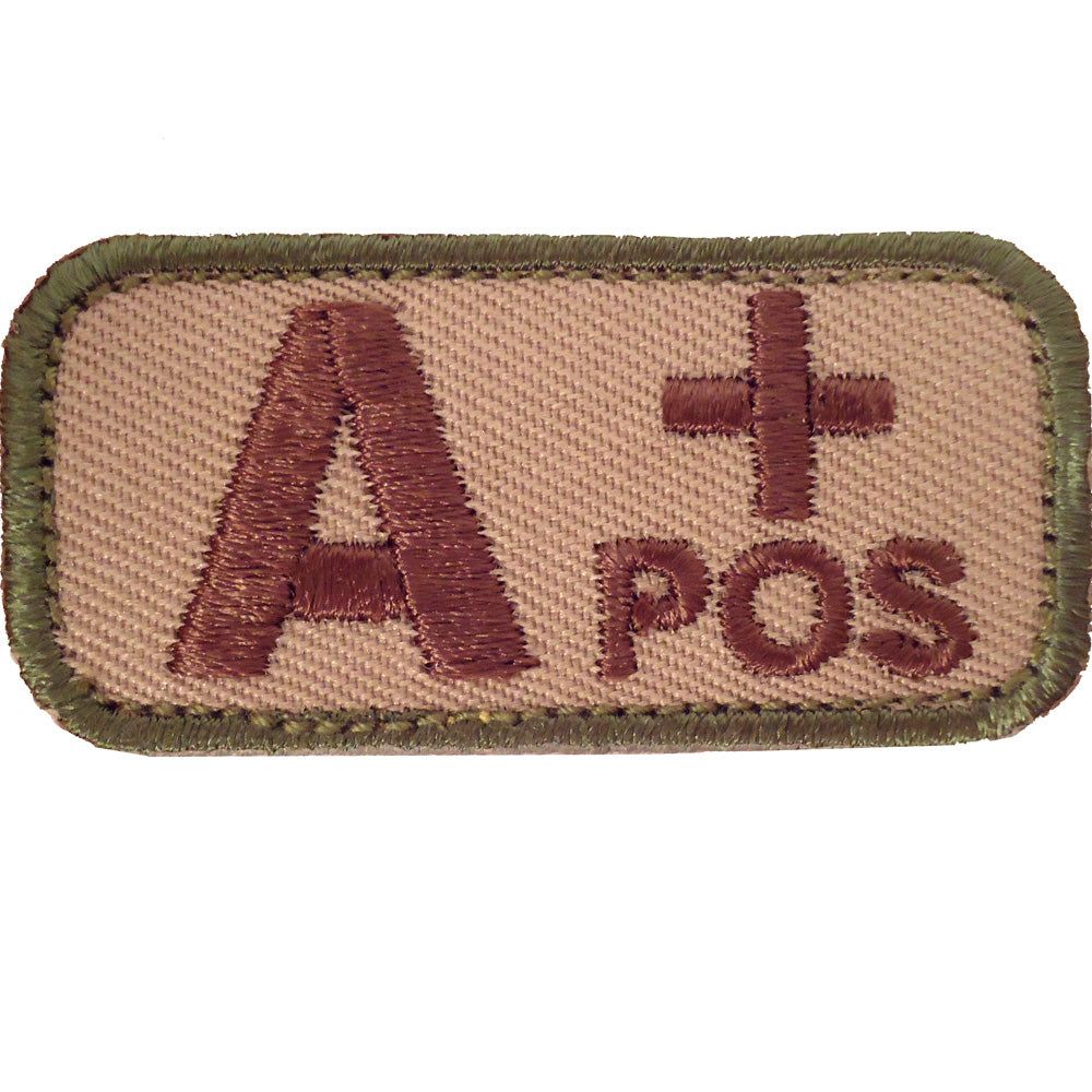 A Positive Blood Type MultiCam (OCP) Patch Morale Patches 80444