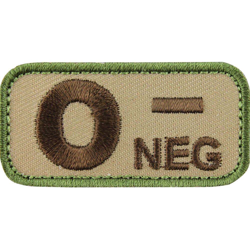 O Negative Blood Type MultiCam (OCP) Patch Morale Patches 80447