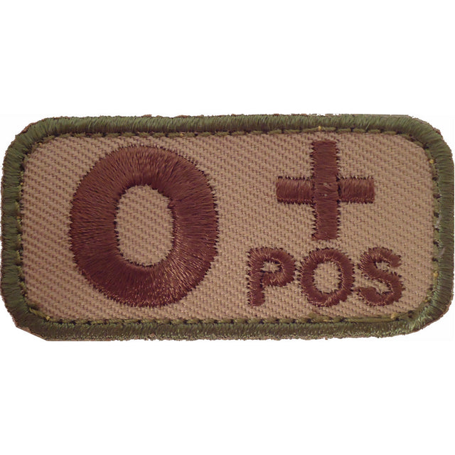 O Positive Blood Type MultiCam (OCP) Patch Morale Patches 80465