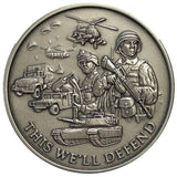 U.S. Army - This We'll Defend Coin Challenge Coins 