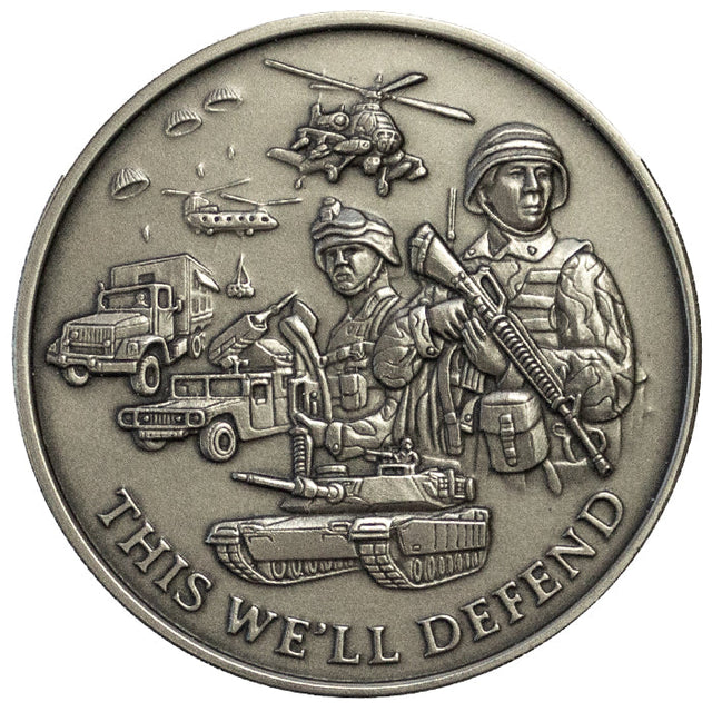 U.S. Army - This We'll Defend Coin Challenge Coins 