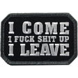 I Come ... I Leave Full Color Patch Morale Patches 