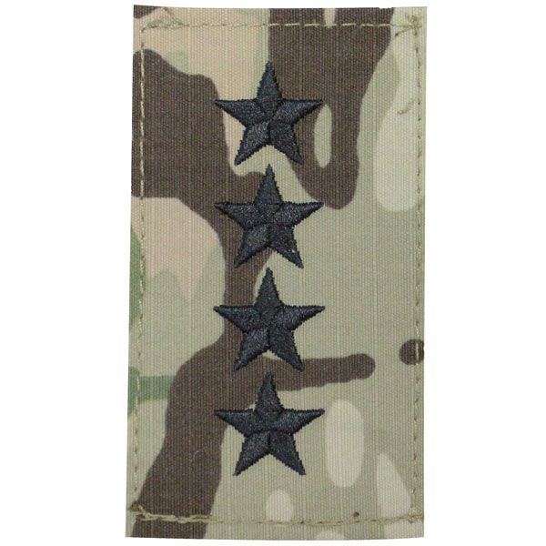 Army OCP Sew-On Patrol Cap Rank - Officer and Enlisted Rank 81206