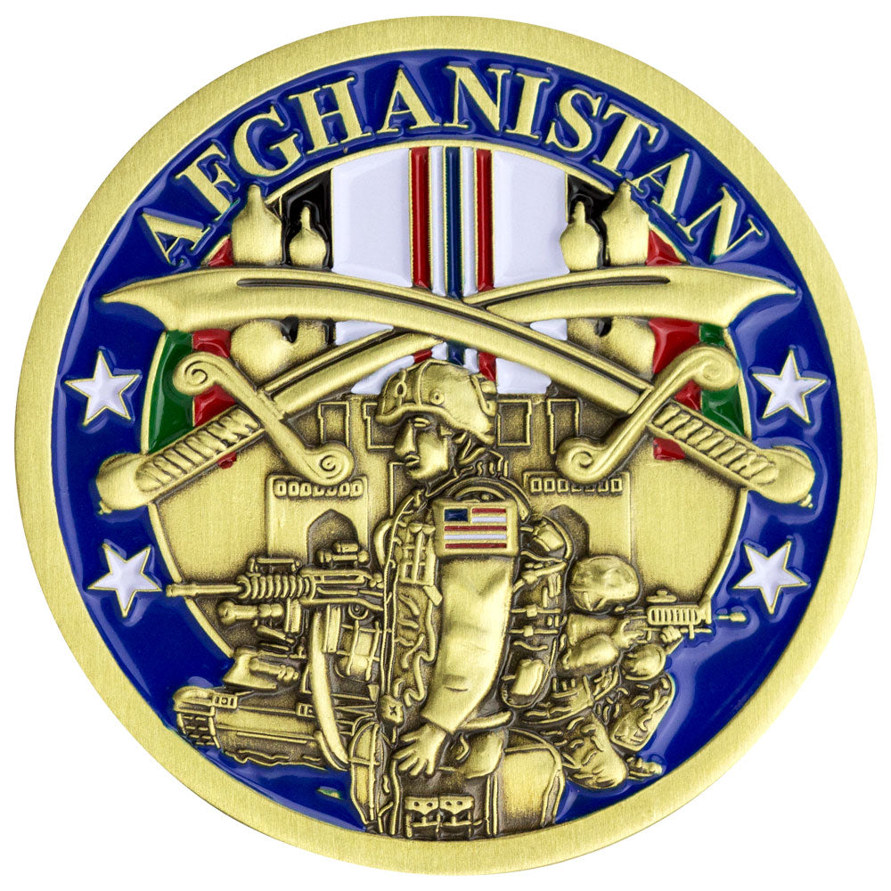 Operation Enduring Freedom - Afghanistan Coin Challenge Coins 