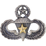 Army Master Combat Parachutist Badge - 5th Award Badges 81219