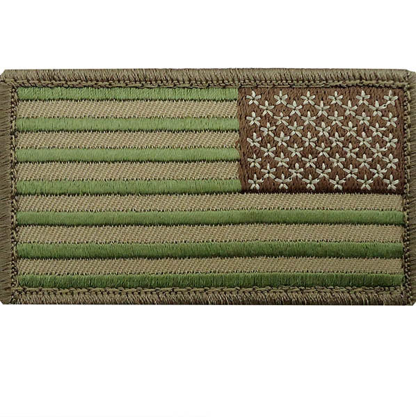 MultiCam U.S. Flag Patch - Reverse Morale Patches 