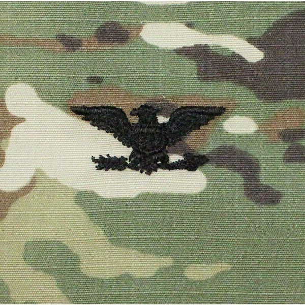 Army OCP Sew-On Patrol Cap Rank - Officer and Enlisted Rank 81265