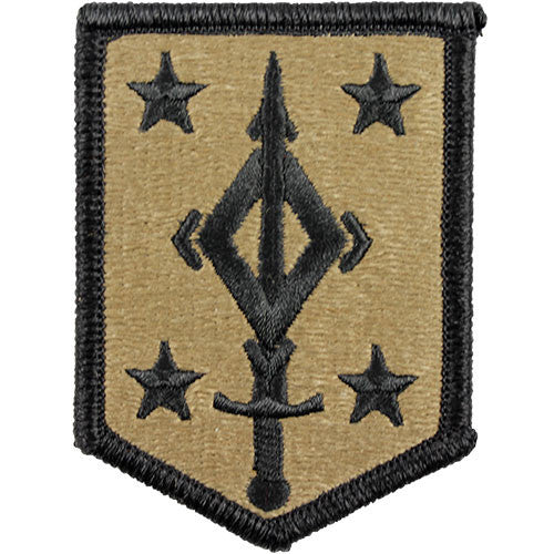 4th Maneuver Enhancement Brigade MultiCam (OCP) Patch Patches and Service Stripes 