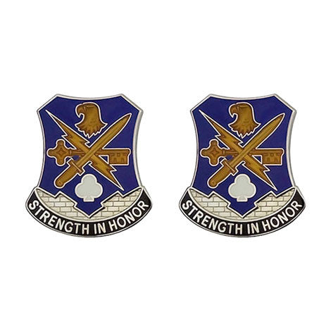 Special Troops Battalion, 1st Brigade, 101st Airborne Division Unit Crest (Strength in Honor) Army Unit Crests 