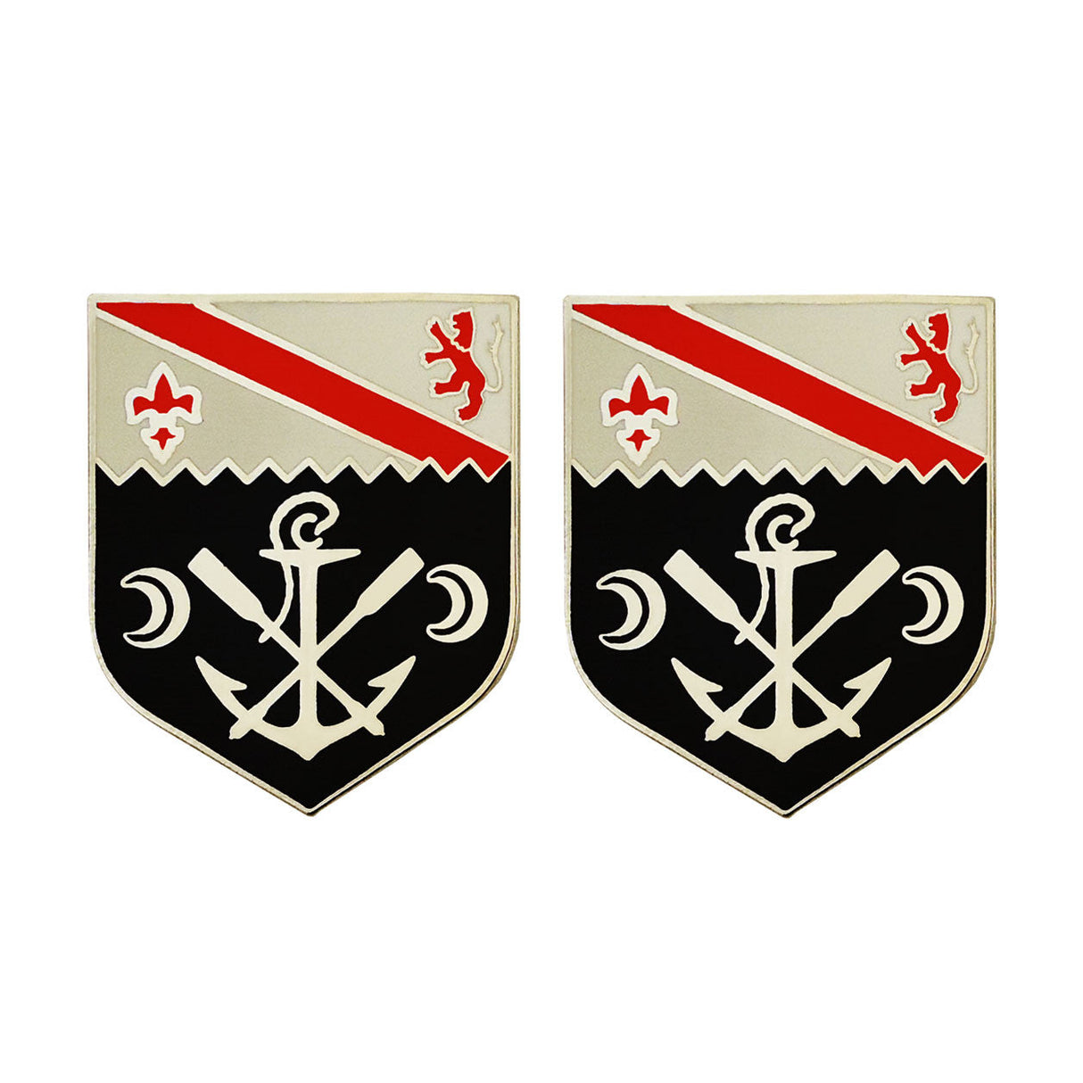 1st Engineer Battalion Unit Crest (No Motto) Army Unit Crests 