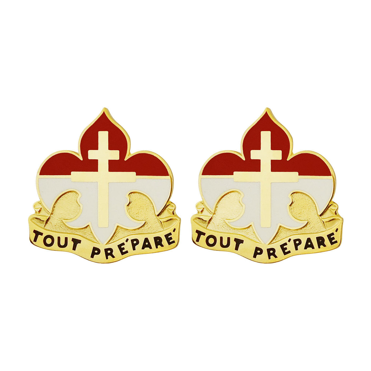 2nd Army Unit Crest (Tout Prepare) Army Unit Crests 