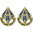 31st ADA (Air Defense Artillery) Brigade Unit Crest (Ready and Vigilant) Army Unit Crests 