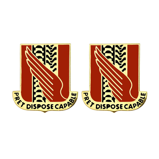 519th Support Battalion Unit Crest (Pret Dispose Capable) Army Unit Crests 