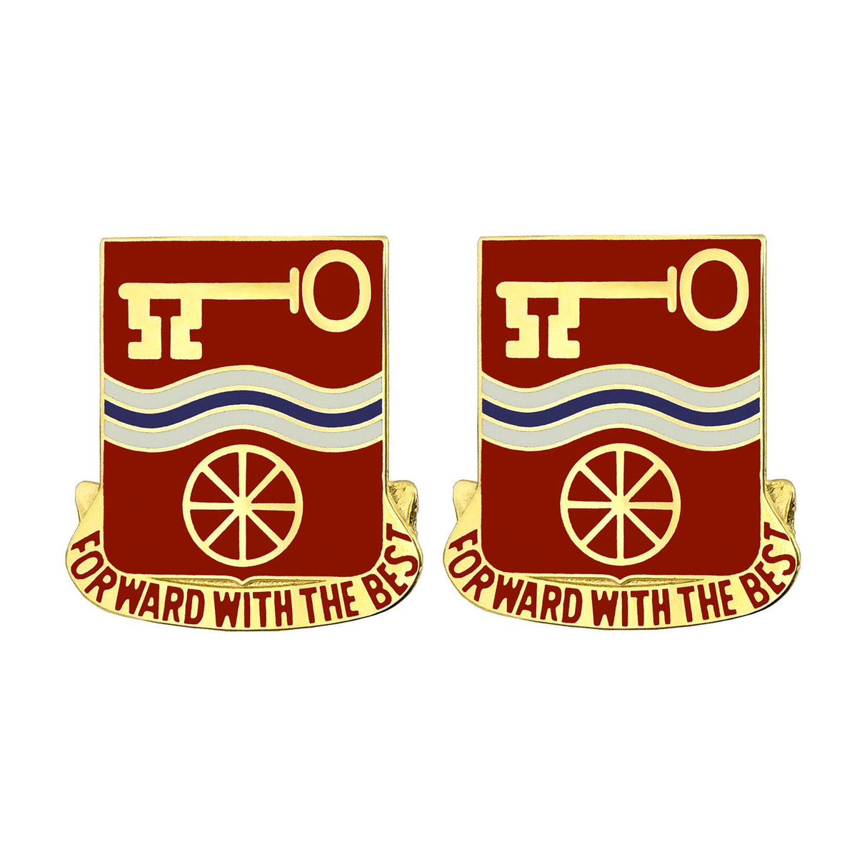 40th Support Battalion Unit Crest (Forward With the Best) Army Unit Crests 