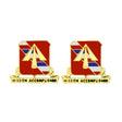 41st Field Artillery Regiment Unit Crest (Mission Accomplished) Army Unit Crests 