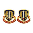 42nd Adjutant General Battalion Unit Crest (Impellite Militem) Army Unit Crests 