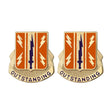 44th Signal Battalion Unit Crest (Outstanding) Army Unit Crests 