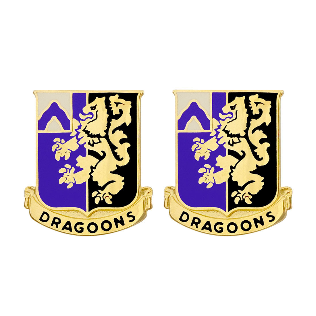 48th Infantry Regiment Unit Crest (Dragoons) Army Unit Crests 