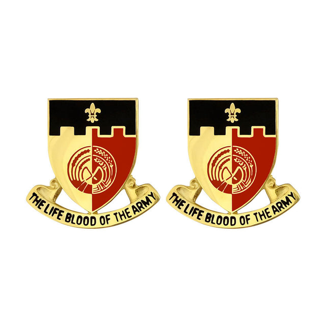 64th Brigade Support Battalion Unit Crest (The Life Blood of the Army) Army Unit Crests 