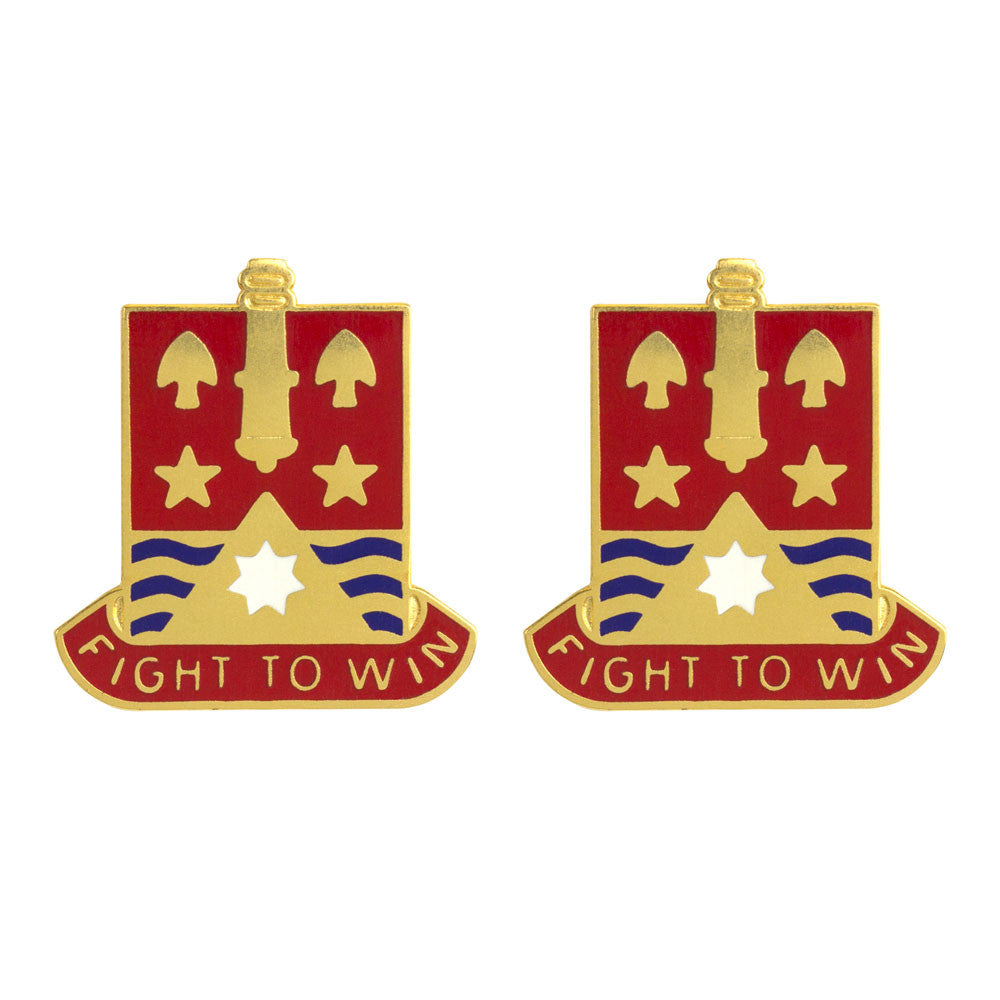 103rd Field Artillery Brigade Unit Crest (Fight to Win) Army Unit Crests 