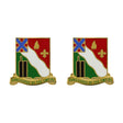 104th Military Police Battalion Unit Crest (Vanguards of the Empire) Army Unit Crests 