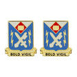 105th Military Intelligence Battalion Unit Crest (Bold Vigil) Army Unit Crests 