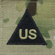 US Civilian in the Field 2 x 2 Blouse Patch - Scorpion/OCP Patches and Service Stripes 