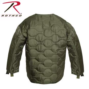 M-65 Field Jacket Liner - Olive Drab Tactical Outerwear 