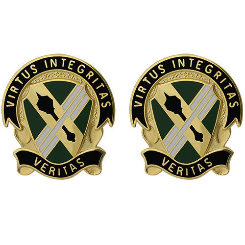 733rd Military Police Battalion Unit Crest (Virtus Integritas Veritas) Army Unit Crests 