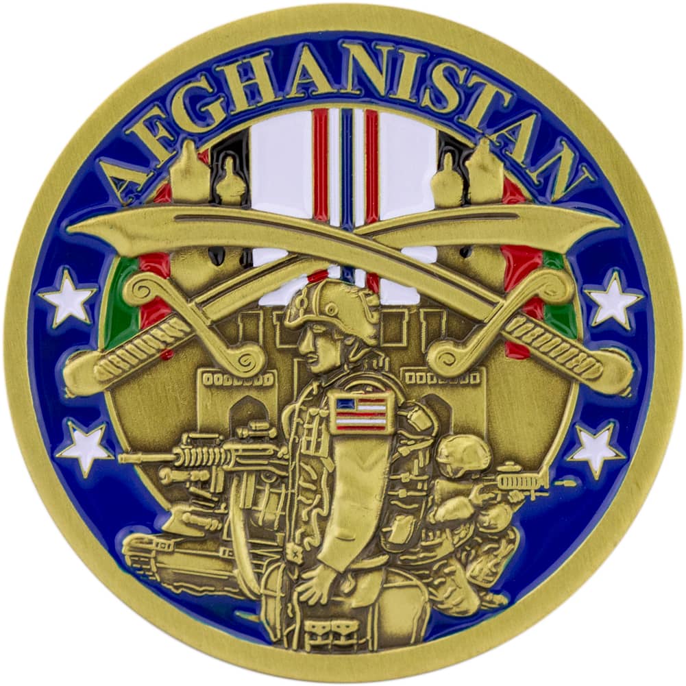 Operation Enduring Freedom - OEF Coin Challenge Coins 