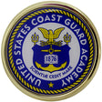 U.S. Coast Guard Academy Chrome Auto Emblem Stickers and Decals 83514