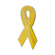 Yellow Support Our Troops Ribbon 1 1/4" Lapel Pin Pins 