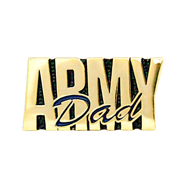 Army Dad 1" Lapel Pin Pins 