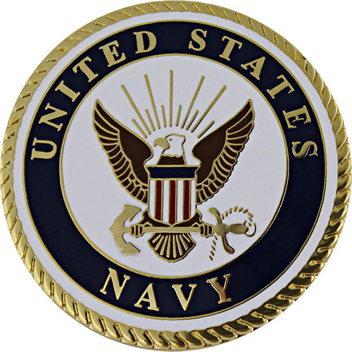 Navy Large Crest 1 1/2
