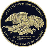 We Support Our Troops Coin Challenge Coins 